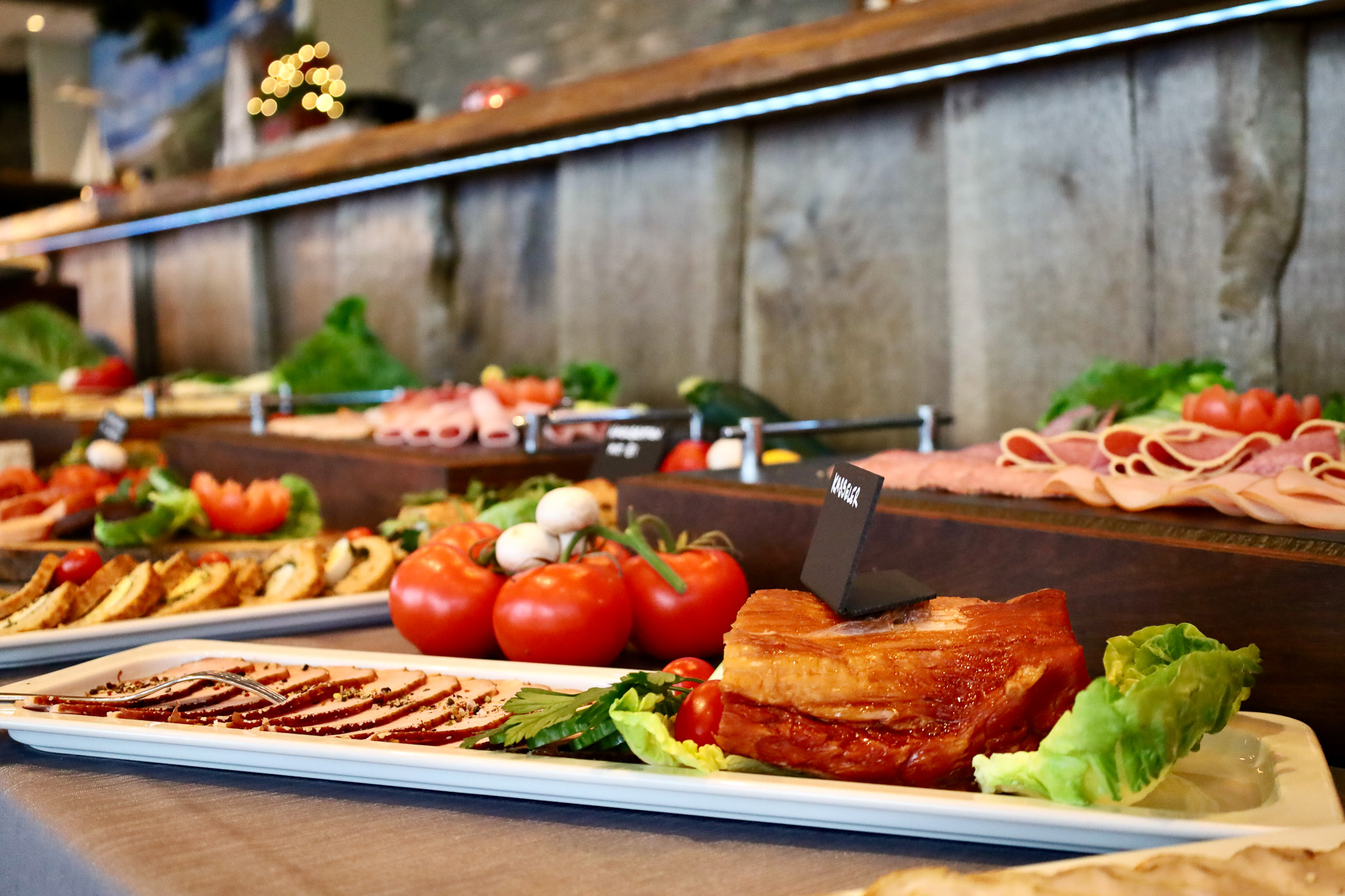 Hausgemachter Bratenaufschnitt