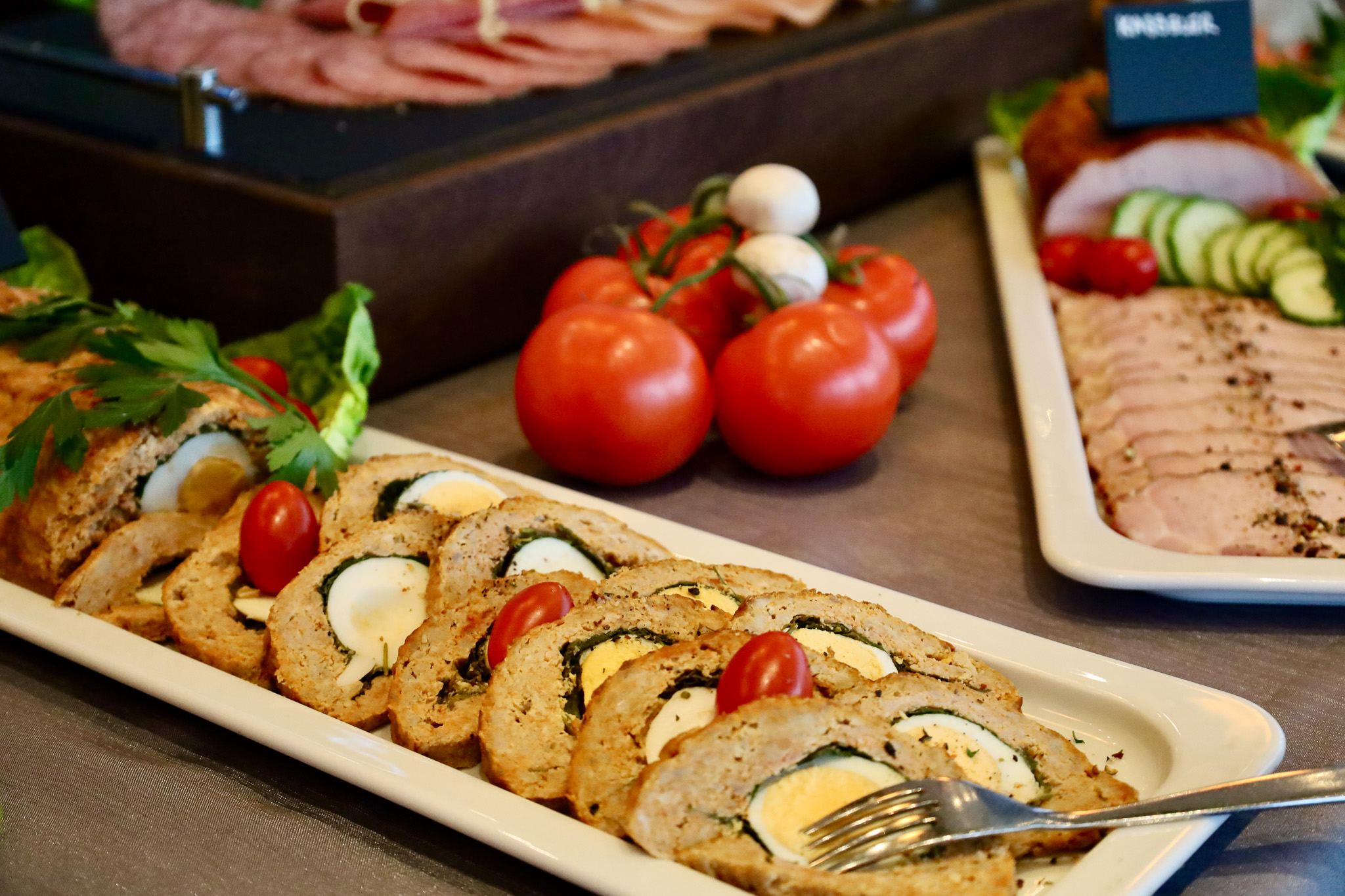 Hausgemachter Bratenaufschnitt