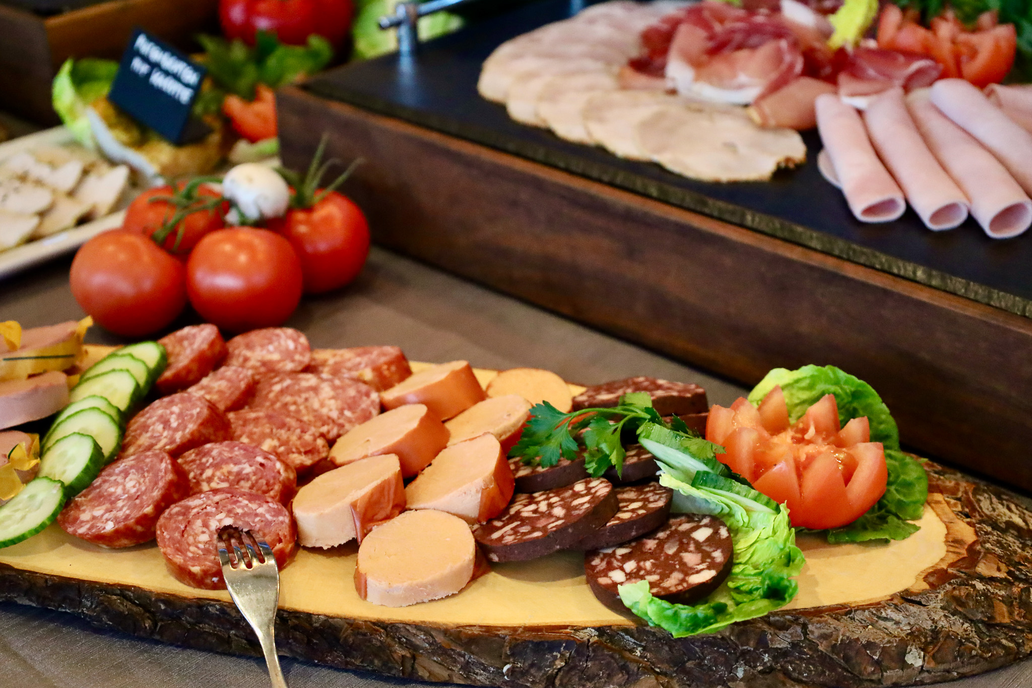 Frische Schlachteplatte